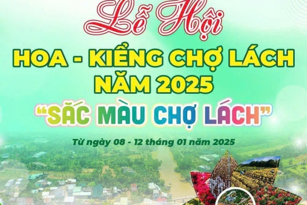 Lễ hội Hoa Kiểng Chợ Lách 2025